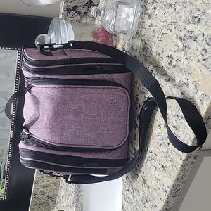 Hanging toiletry bag